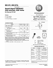 DataSheet BS107A pdf